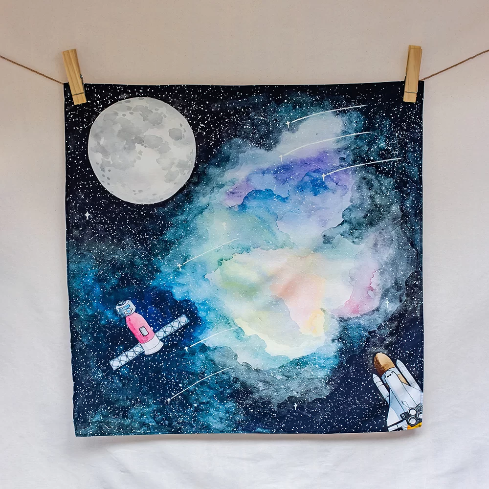 Wondercloth To the moon