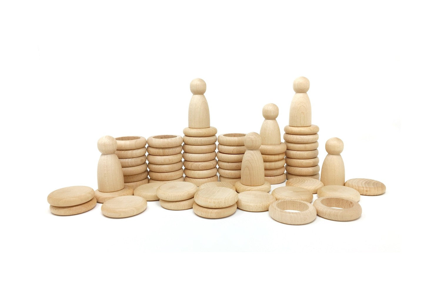 Nins, Rings & Coins (Natural wood)