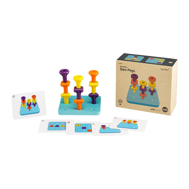 EDX Education® Busy Play® Druk Play® Geo Pegs