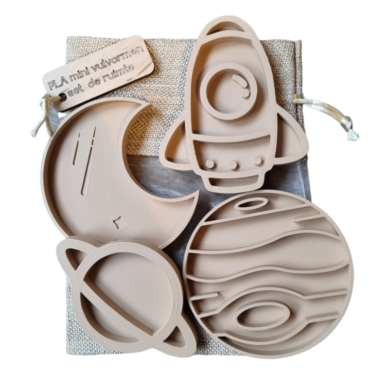 Mini vulvormen set ruimte