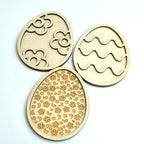 Vulvormen set paaseieren