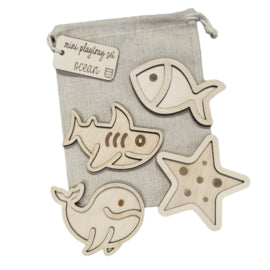 Mini vulvormen set oceaan