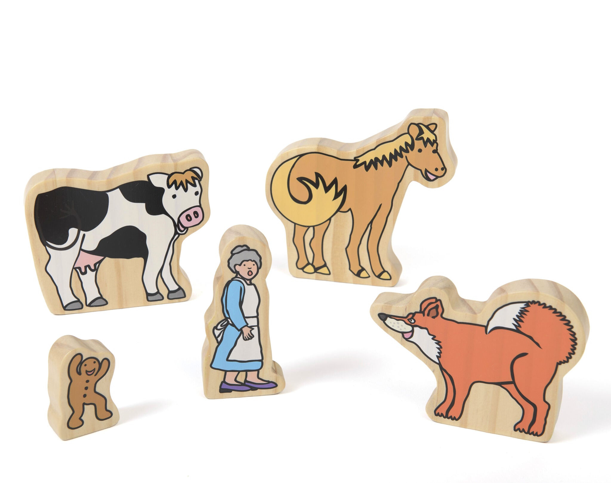 Wooden Characters De peperkoekman