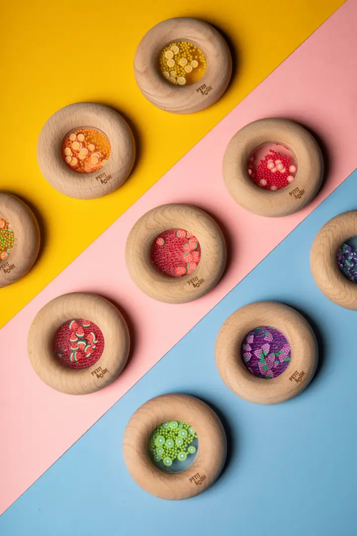 Sensory Donuts aubergine