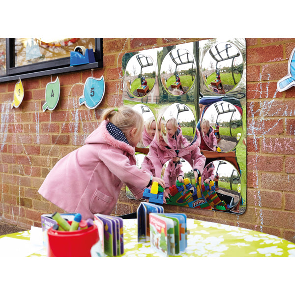 Convexe spiegel 9 groot