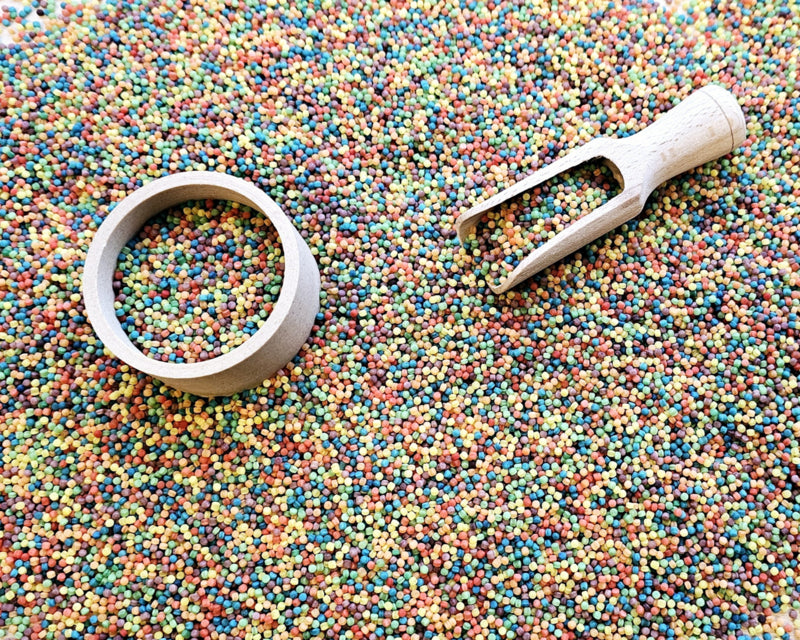 Mini speelparels regenboog