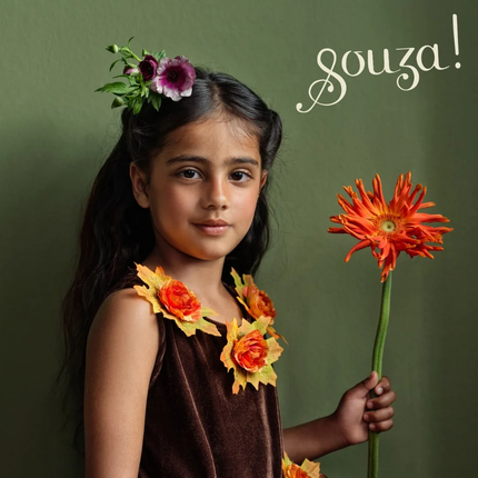 Sabrina jurk + hoed, 5-7 jaar, 110-122 cm