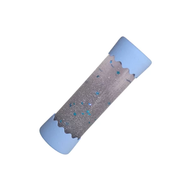 Jellystone Designs Baby rustgevende fles zacht blauw