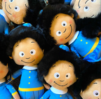 De spiekpietjespop jongen Dickie