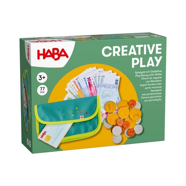 Creative Play - Speelgeld met portemonnee