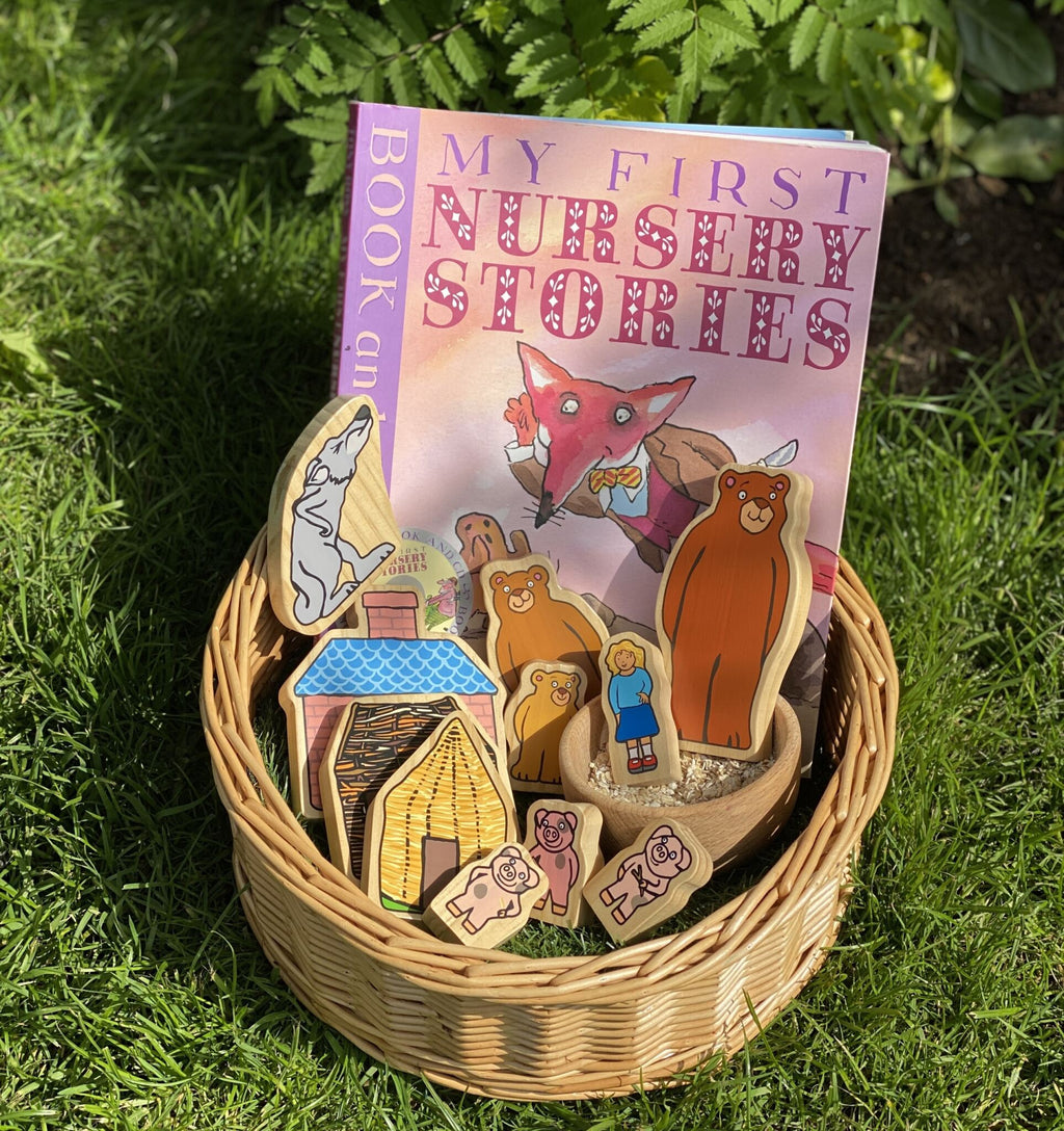 Wooden Characters Goudlokje