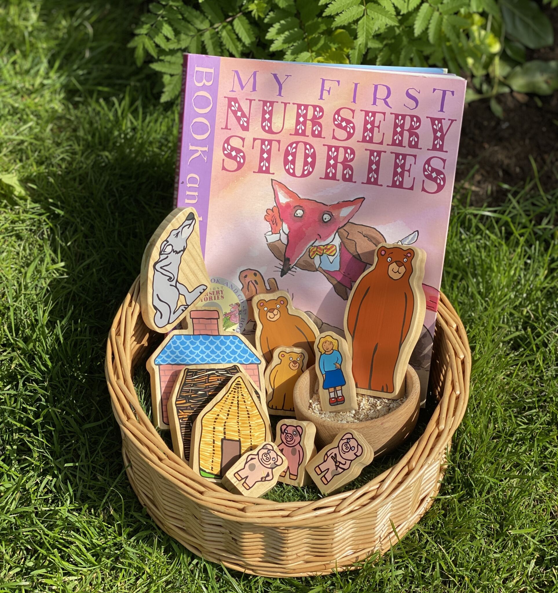 Wooden Characters Goudlokje