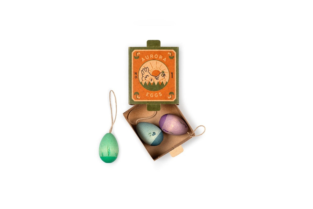 Aurora Eggs (Cold colors)