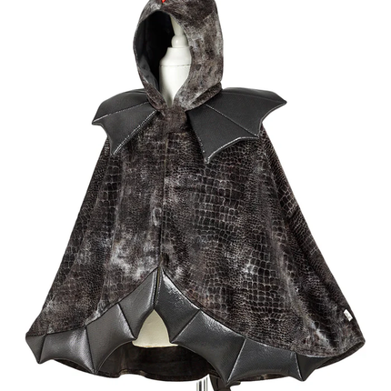Drakencape zwart