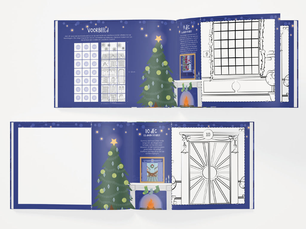 Adventskalender - 2 in 1 maken en voorlezen