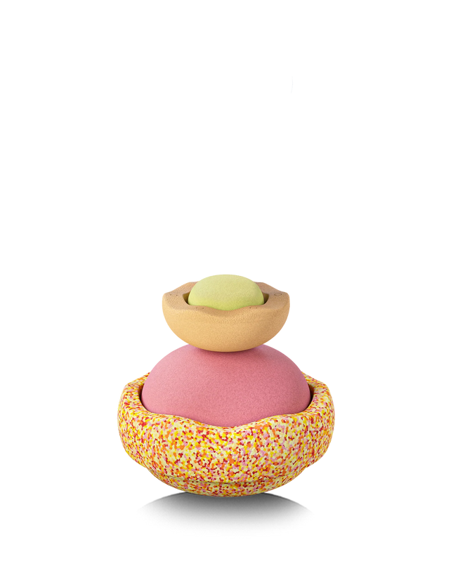 Stapelstein® | Inside | Set 4 Pastel | Warm