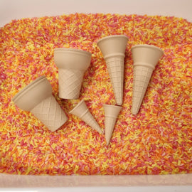 PLA ijshoorntjes - mini