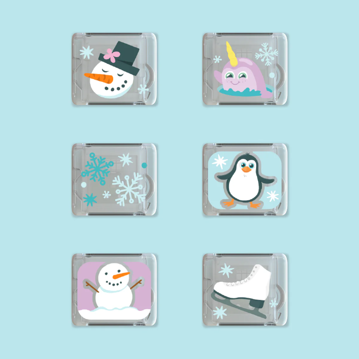Cubes 6PK Winter