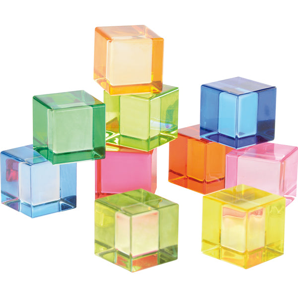 Eduplay Acryl stenen set van 10 assorti