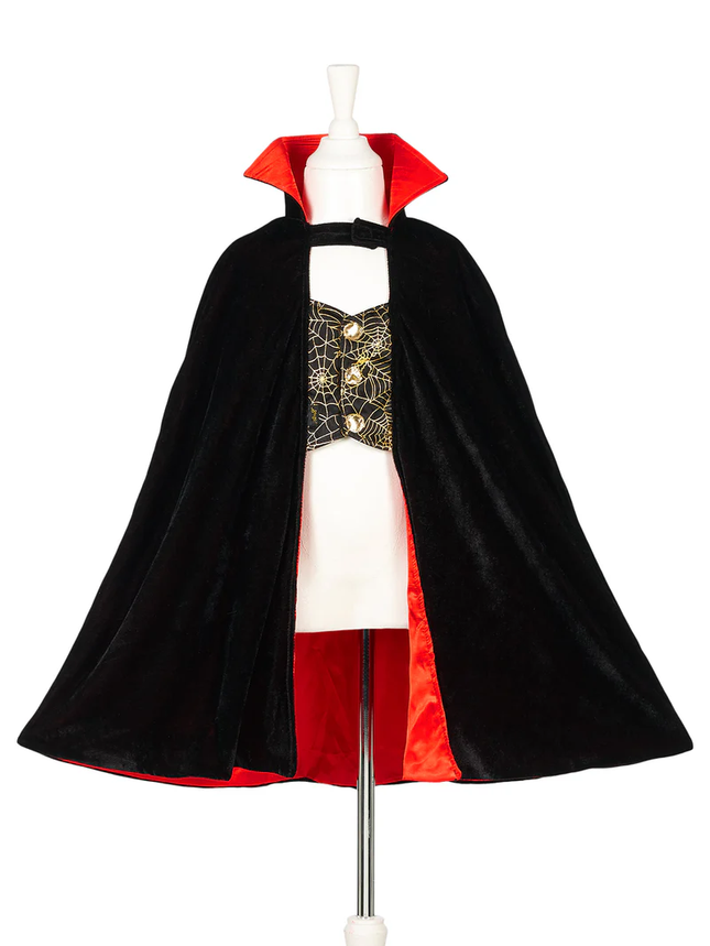 Dracula cape + tanden (4-8 jaar)