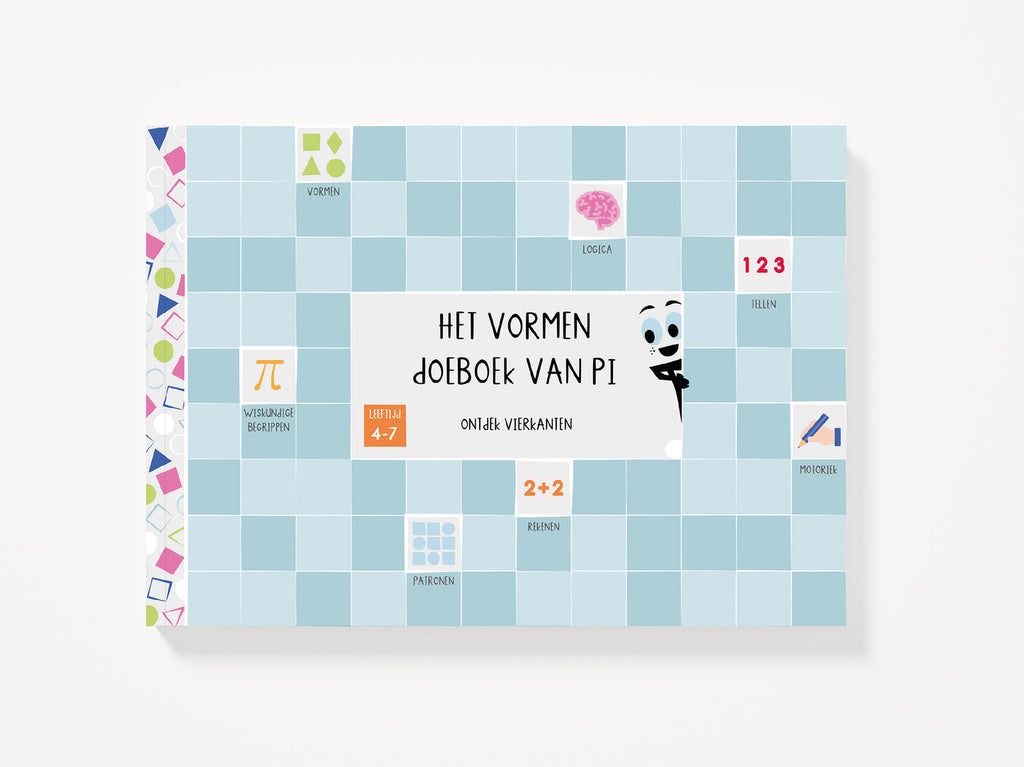 Het vormendoeboek van Pi - ontdek vierkanten