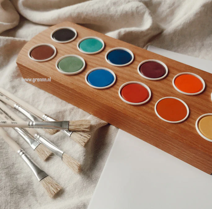 Waterverf houder Exclusief verf