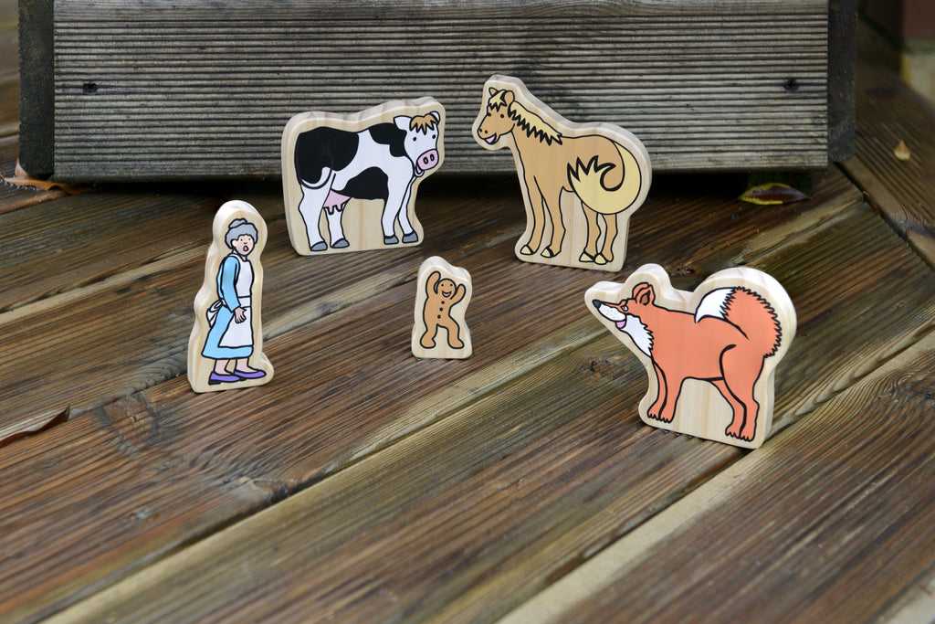 Wooden Characters De peperkoekman