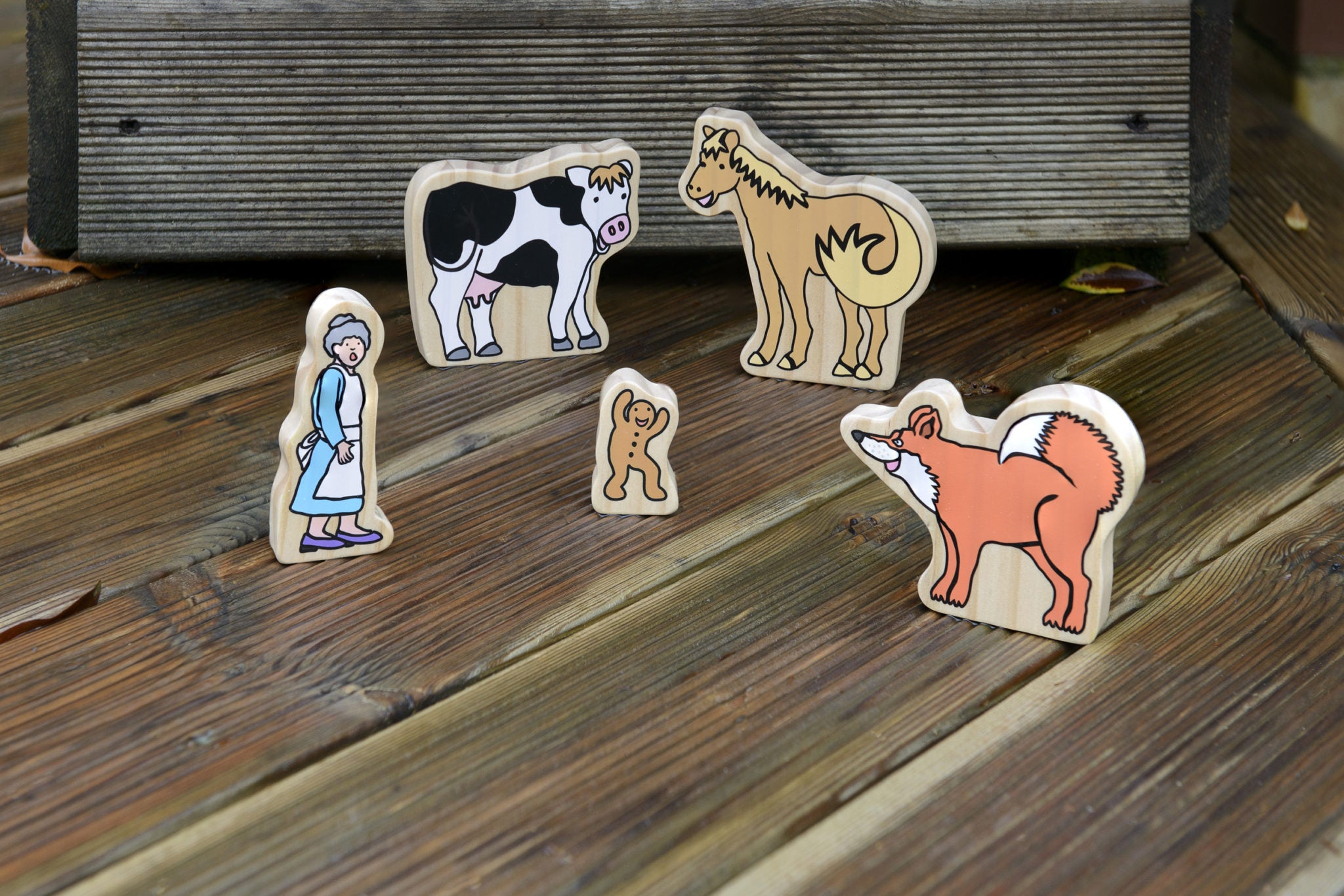 Wooden Characters De peperkoekman