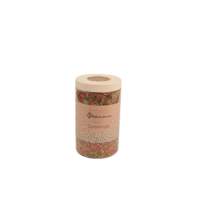 Grennn speelrijst Kerst 750 gram
