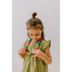 Prinses en de erwt ketting heldere regenboog (Medium)