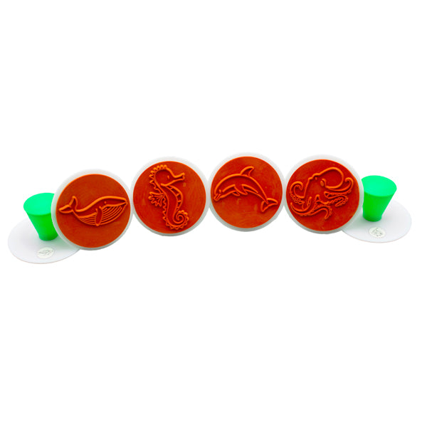 Eduplay Zee dieren stempel set van 6