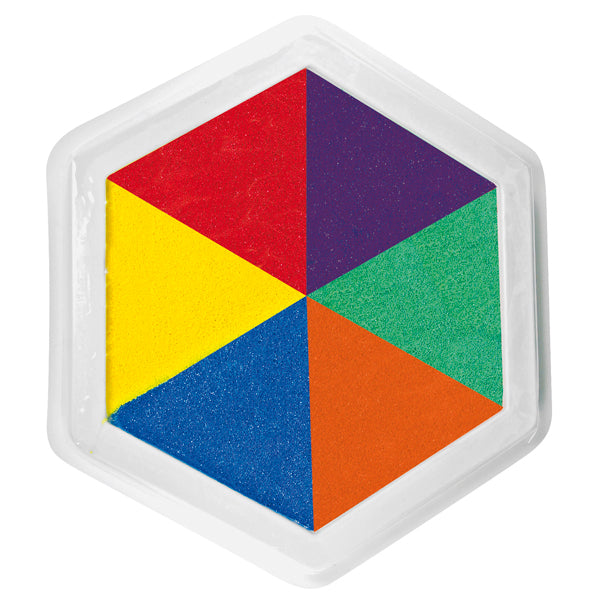 Gigantische inktkussens multicolor 6 kleuren