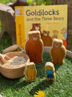 Wooden Characters Goudlokje