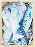 Market Fish Wooden Play Food Crate