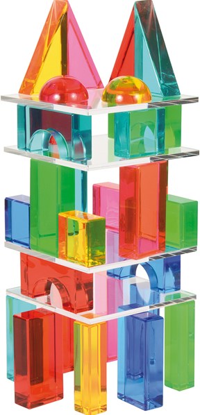 Acryl Geo Bouwstenen 32 stuks