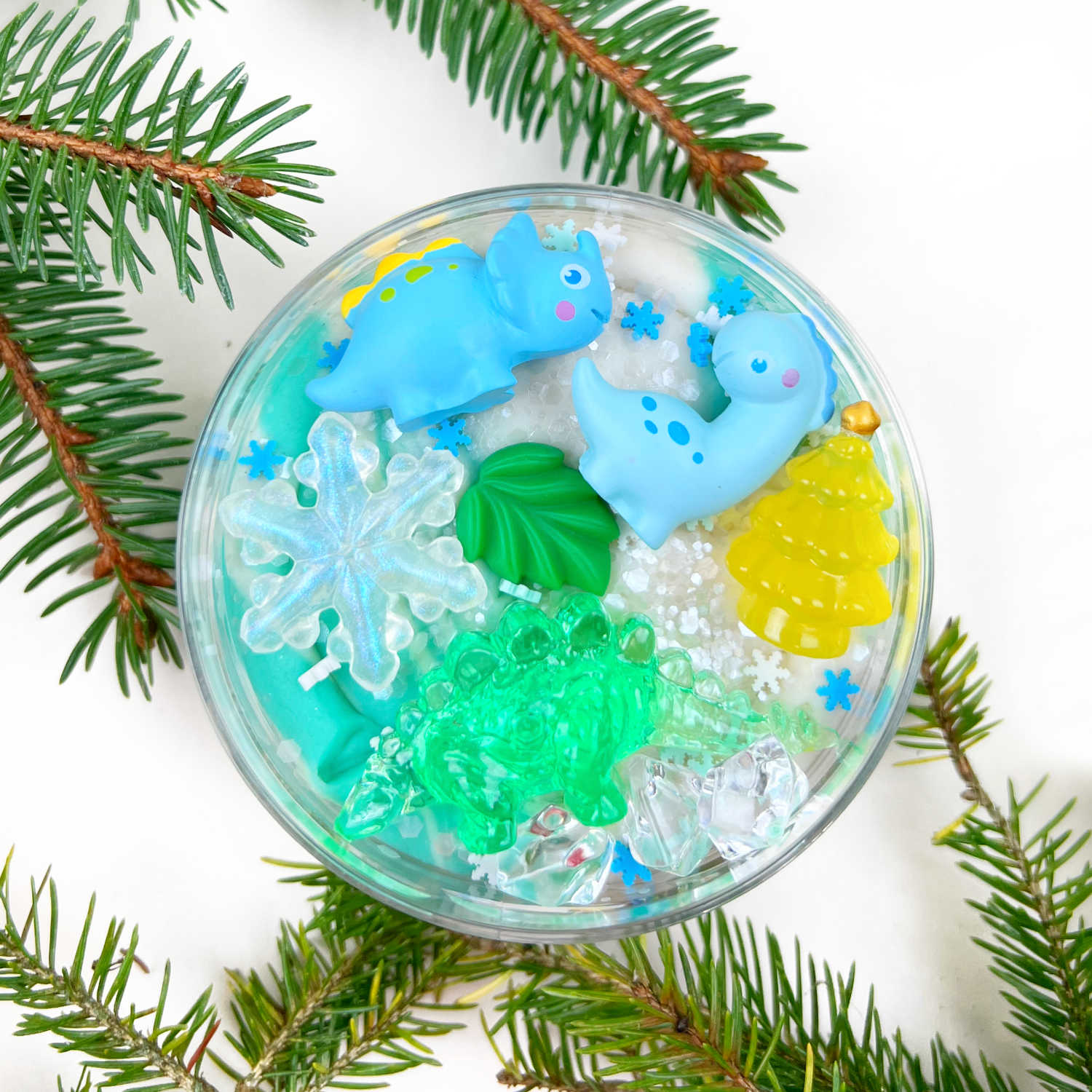 Dutch Dough Surprise pot Dinos in the Snow