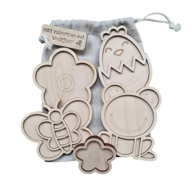 Mini vulvormen set voorjaar