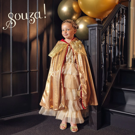 Souza! Prinses-Roodkapje omkeerbare cape, 4-7 jaar, 104-122 cm