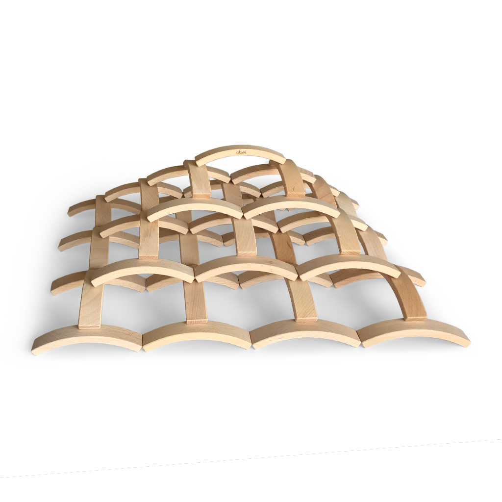 Abel blocks Mini * 66 stuks