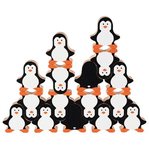 Stapelbare Pinguins
