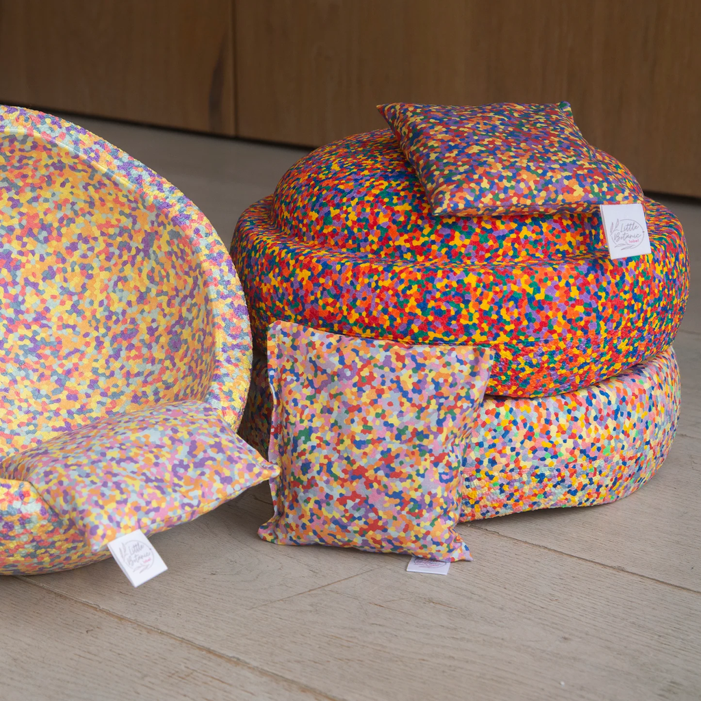 Pittenzakje los Confetti Regenboog