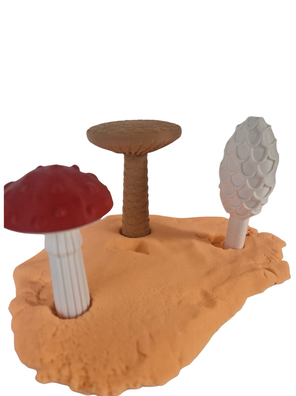 Paddenstoelrollers * 3 stuks