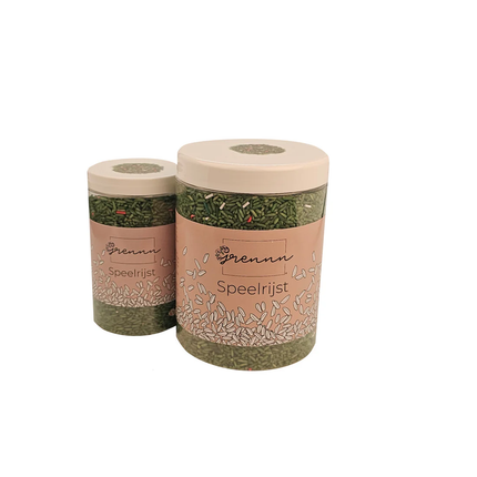 Grennn speelrijst santa claus mix 750 gram