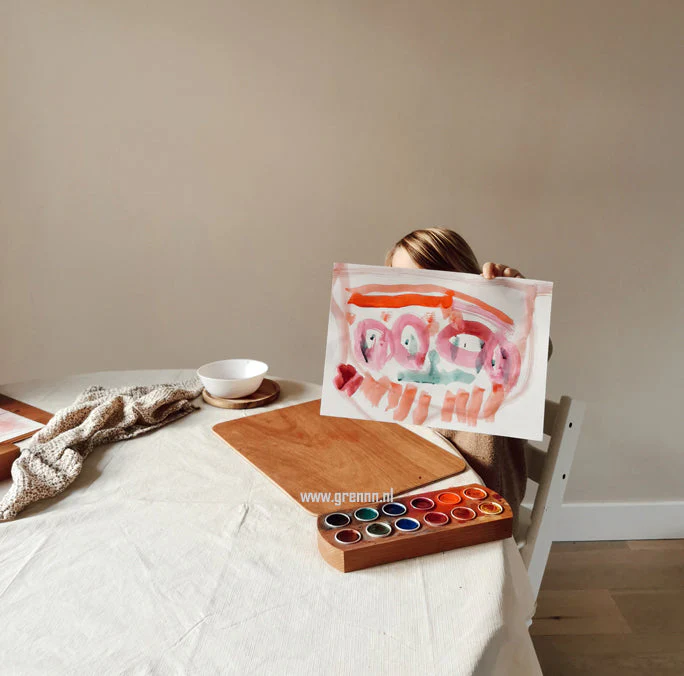 Waterverf houder Exclusief verf