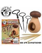 Kastanje knutselset bruin