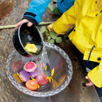 Sensory Play Stones Flowers