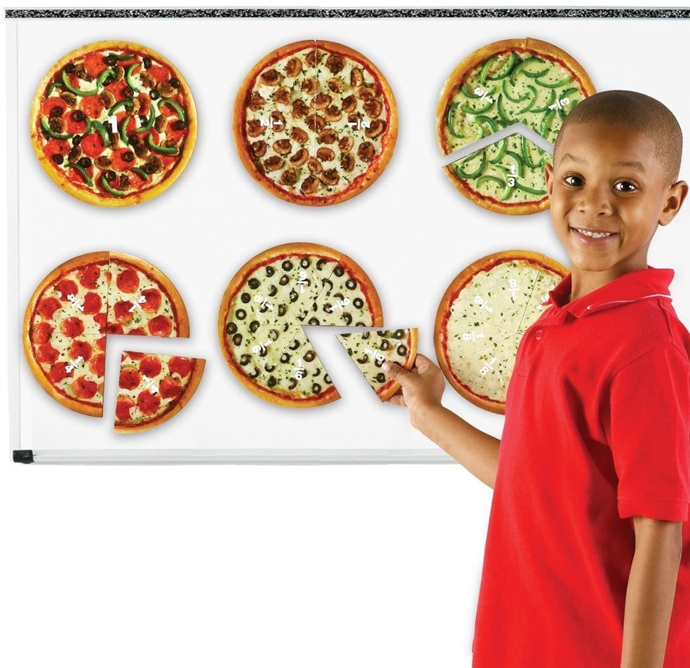 Magnetic Pizza Fractions