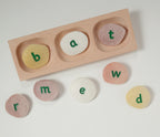3-Pebble Word-building Tray
