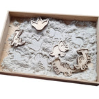 Mini vulvormen set dino