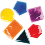 Vloeibare geometrische vormen set van 6